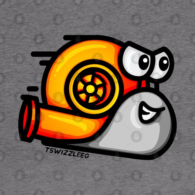 Turbo Snail - Red Hot by hoddynoddy